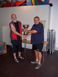 Trophy Presentation for Division 1